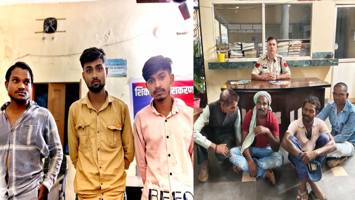जुआरियों पर पुलिस का शिकंजा : चार स्थानों पर एक साथ दी दबिश, जुआ खेलते 11 आरोपी गिरफ्तार