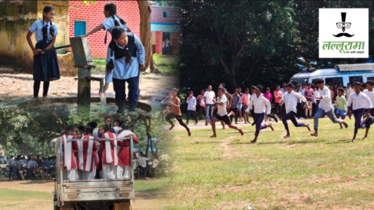 सांसद खेल महोत्सव में बजट का अभाव : मैदान तक मालवाहकों में लाए गए छात्र-छात्राएं, भोजन-पानी के लिए दिखी अव्यवस्था   