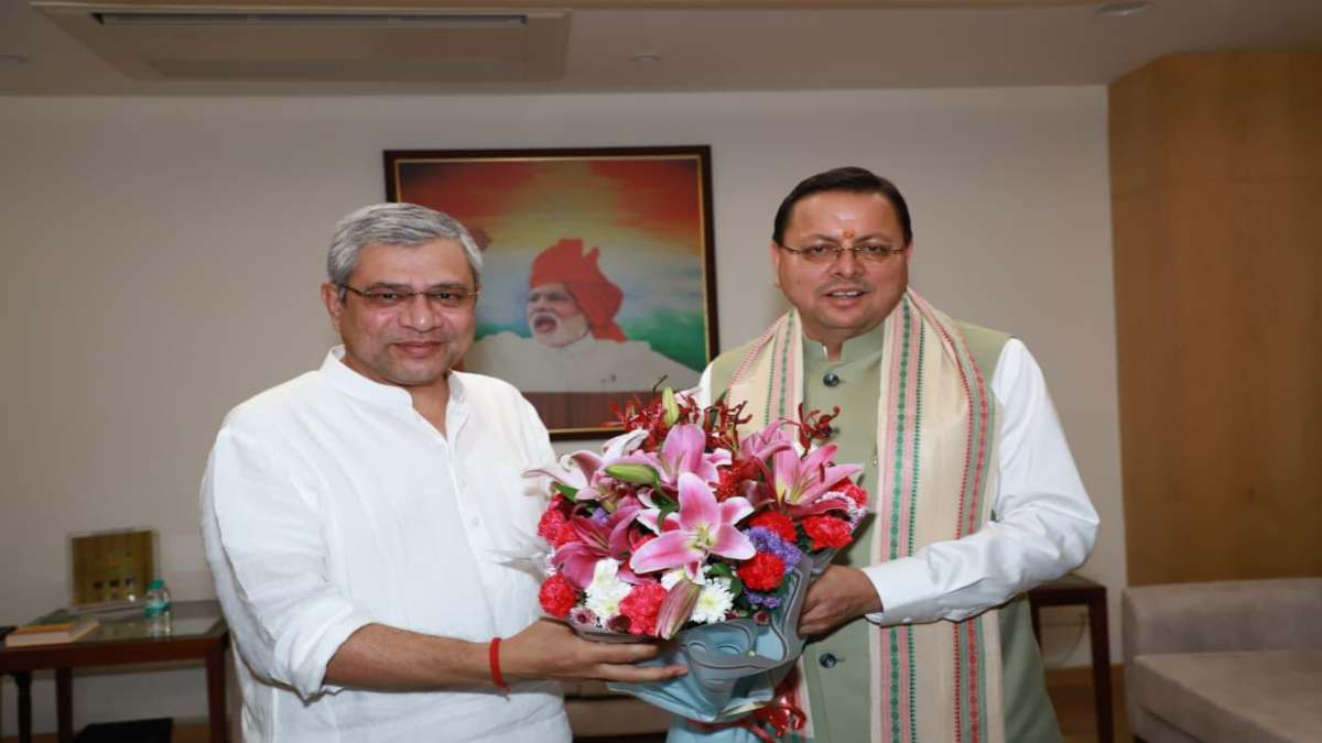 अब हफ्ते में 3 दिन चलेगी दून-टकनपुर ट्रेन: CM धामी ने केंद्रीय रेल मंत्री से की मुलाकात, हरिद्वार-देहरादून स्टेशन बनेगा आदर्श रेलवे स्टेशन