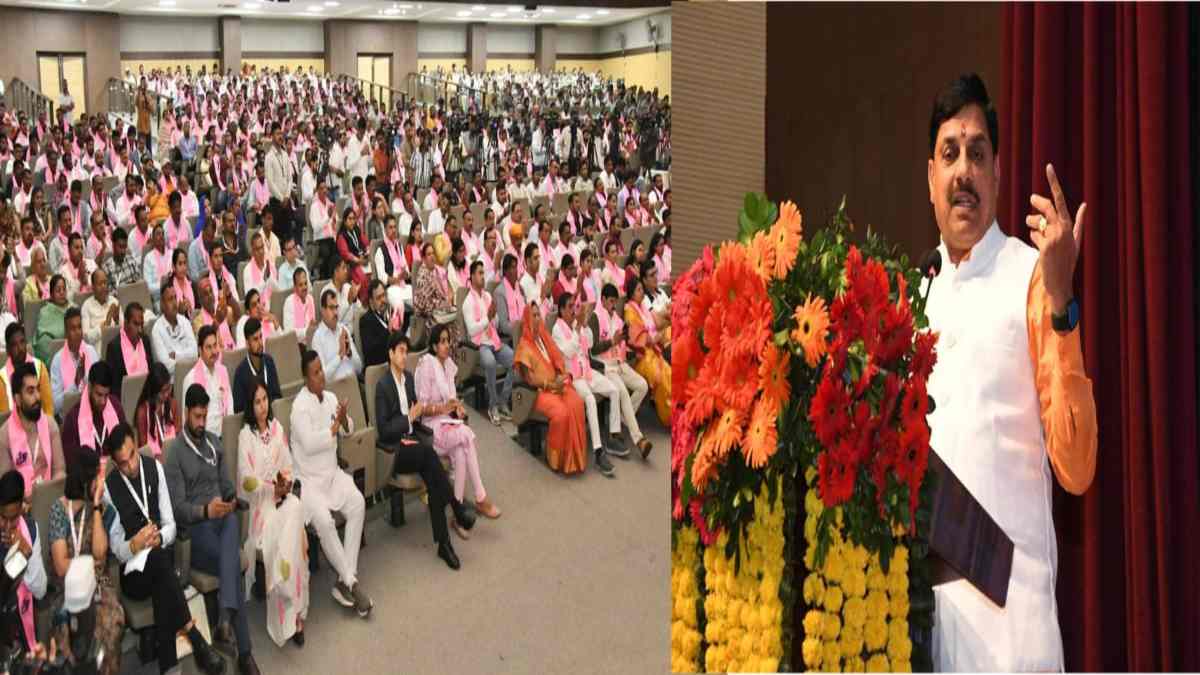 स्वच्छता सम्मान समारोह: सीएम डॉ. मोहन यादव ने सफाईकर्मियों का ब़ढ़ाया मान, बोले- दुनिया हमसे सीखेगी सफाई, गदगद हुए कर्मचारी, नगर निकायों को दी 7 हजार करोड़ रुपये की सौगात