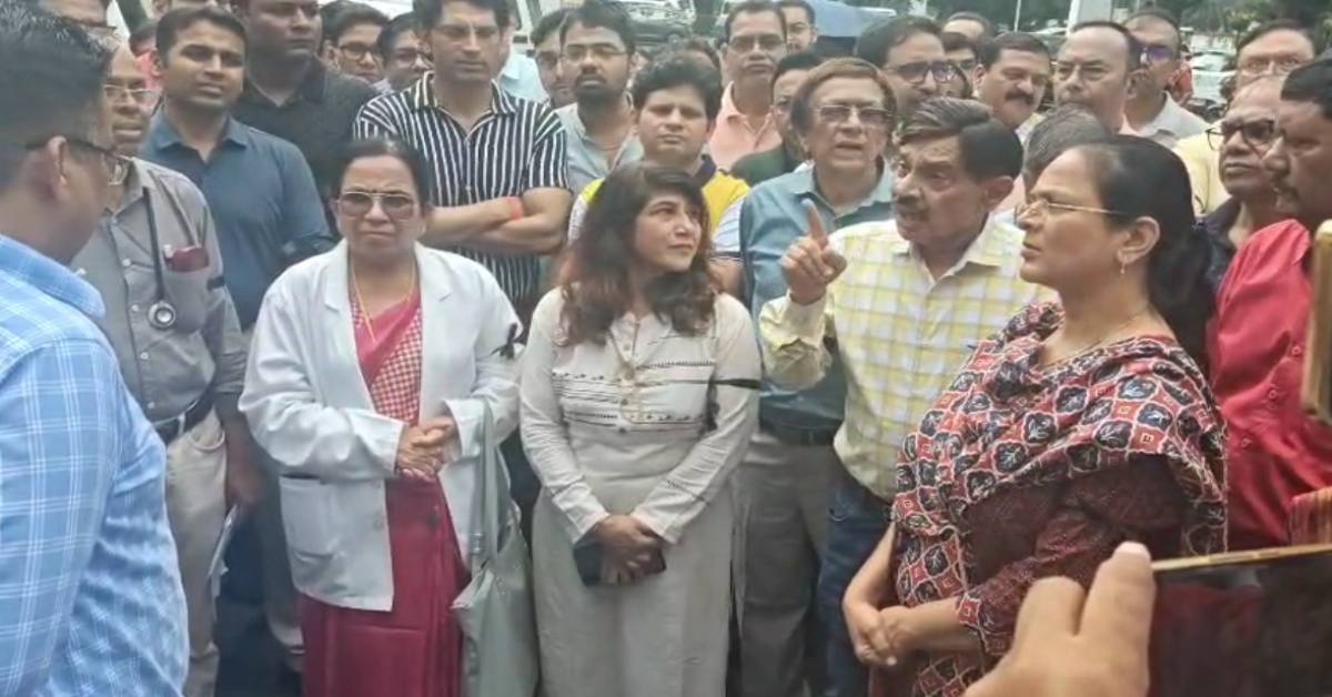 आरोपी डॉक्टर के समर्थन में उतरा मेडिकल टीचर एसोसिएशन: ड्रग कंट्रोलर विभाग और जिम्मेदार अफसर को बचाने का लगाया आरोप, अनिश्चितकालीन हड़ताल जाने की दी चेतावनी