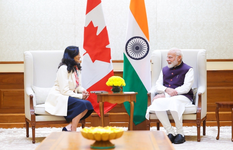 पीएम मोदी कनाडा की विदेश मंत्री से की मुलाकात, बोले- ‘यह यात्रा द्विपक्षीय संबंधों को प्रदान करेगी नई गति’
