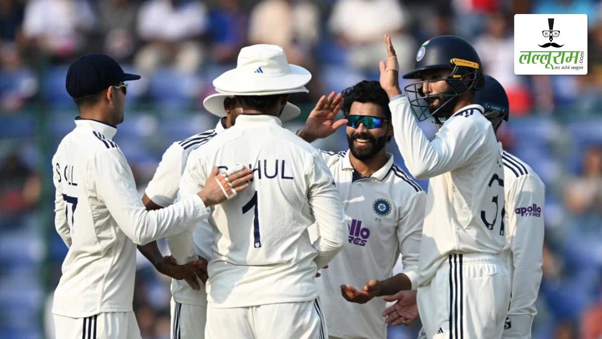 IND vs WI 2nd Test Day 2: दिल्ली टेस्ट में दूसरे दिन का खेल खत्म, वेस्ट इंडीज़ का स्कोर 4 विकेट पर 140 रन, जडेजा ने गेंद से मचाया तहलका, झटके 3 विकेट
