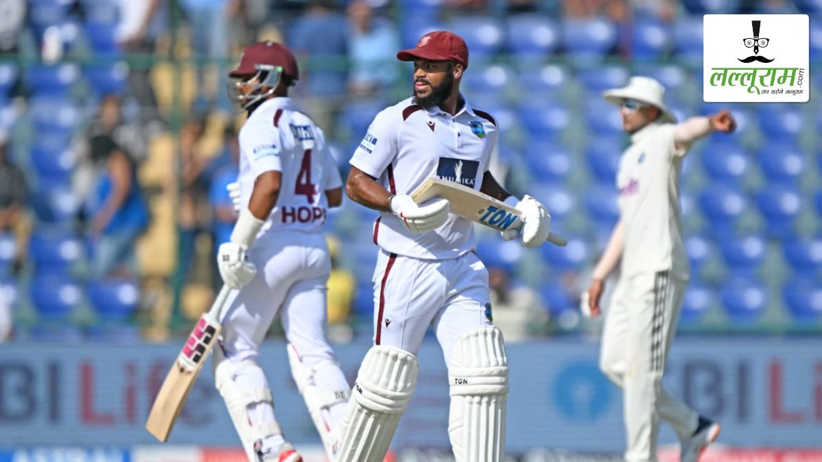 ND vs WI 2nd Test Day 3: दिल्ली टेस्ट में तीसरे दिन का खेल खत्म, फॉलोऑन खेल रही वेस्टइंडीज का स्टंप्स तक स्कोर 173/2, कैंपबेल के बाद होप ने जड़ा अर्धशतक