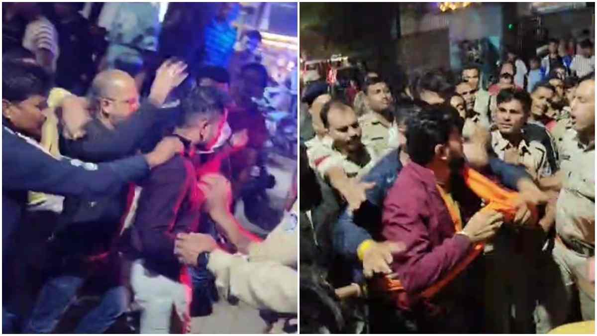 हिंदू युवती के घर में पकड़ाया मुस्लिम युवक: बजरंग दल ने की जमकर पिटाई, पुलिस ने प्रतिबंधित धाराओं में किया केस दर्ज 