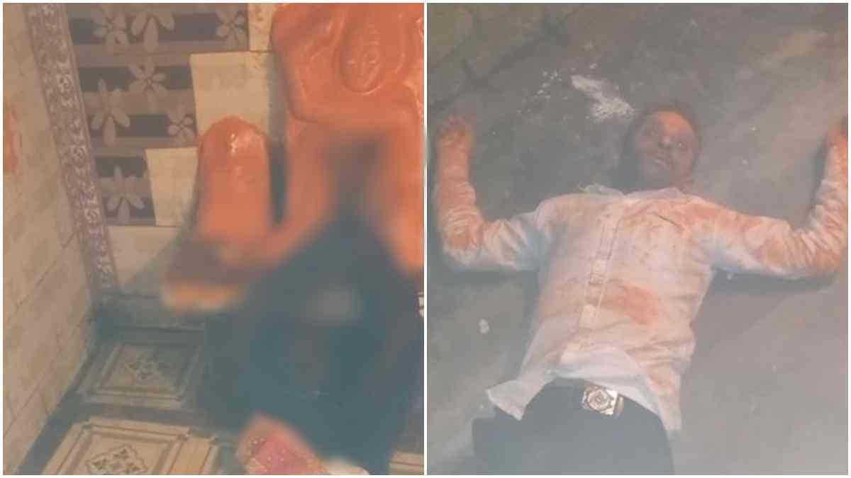 शराब के नशे में धुत युवक ने हनुमान जी की मूर्ति को पैरों से रौंदा, आरोपी रामपाल बाबा का अनुयायी, प्रतिमा से अभद्रता करने का Video वायरल   