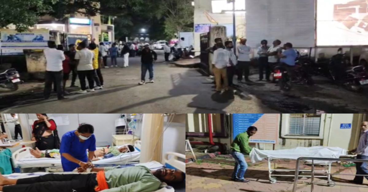 जबलपुर में दुर्गा विसर्जन के दौरान बड़ा हादसा: हाईटेंशन लाइन की चपेट में आया ट्रक, 2 की मौत, 10 से ज्यादा झुलसे, कई लोगों की हालत नाजुक