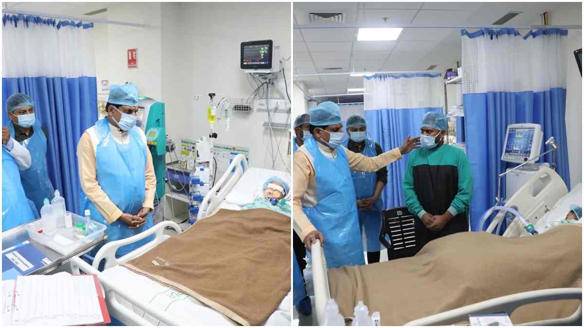 MP Coldrif Cough Syrup Death Case: सीएम डॉ मोहन यादव पहुंचे नागपुर, जहरीले कफ सिरप से प्रभावित अस्पताल में भर्ती बच्चों का जाना हाल