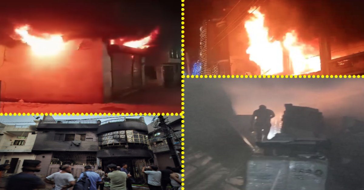 MP में दिवाली की रात आग से मचा हड़कंप: ग्वालियर में कपड़ा गोदाम, नीमच में पटाखे की चिंगारी से जला घर, बीना में टाइल्स गोदाम और मुरैना में PVC पाइप-टंकी गोडाउन में भड़की चिंगारी