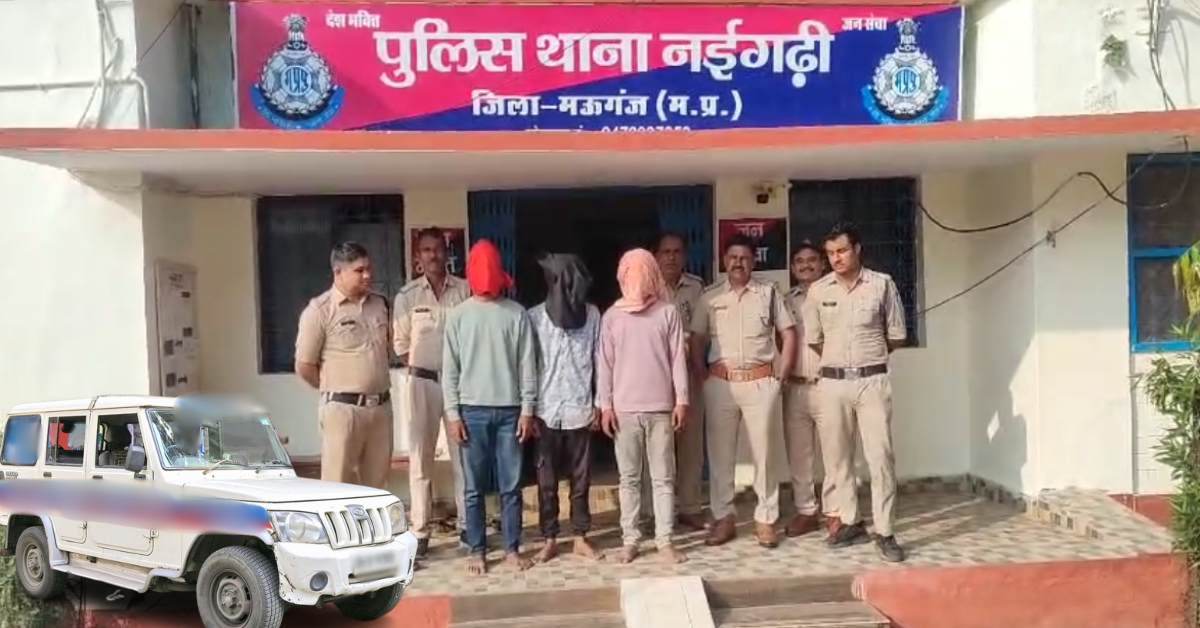 पुलिस लिखी बोलेरो से आई नकली पुलिस! 6 घंटे तक अगवा कर पीटा, 18500 रुपए और मोबाइल लूटे, थाने में Police ने भी 7 घंटे तक पीड़ितों को बिठाए रखा