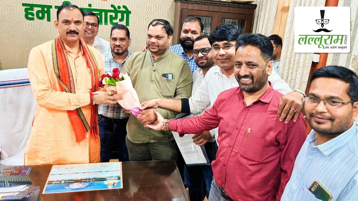 NHM कर्मचारियों ने स्वास्थ्य मंत्री से की मुलाकात, दिवाली से पहले वेतन वृद्धि और बोनस जारी करने की मांग