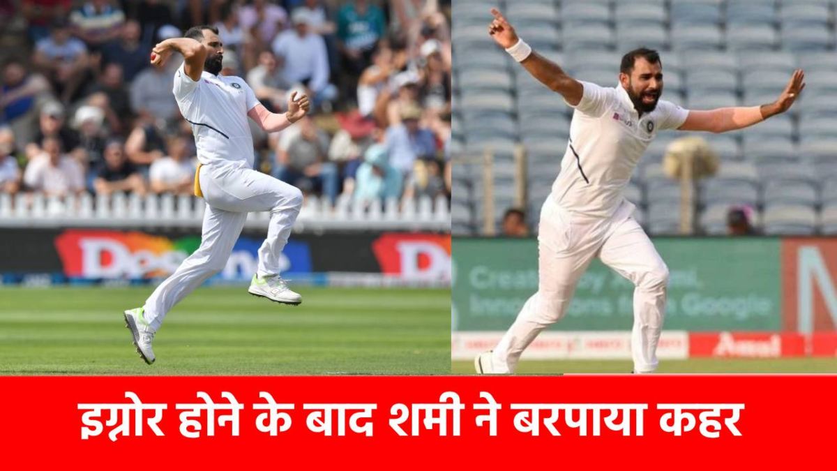 W W W : महज एक ओवर में मोहम्मद शमी ने उड़ाया गर्दा, टीम इंडिया में इग्नोर होने के बाद मचाई तबाही, देखें VIDEO