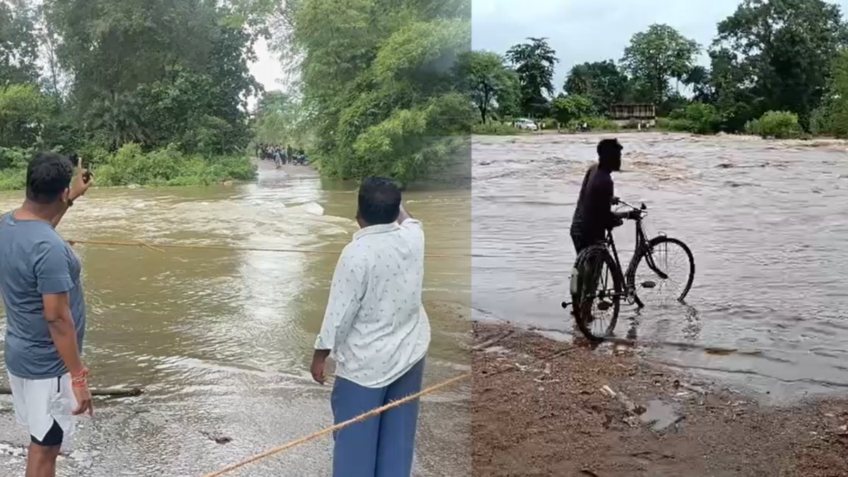 छत्तीसगढ़ में आफत की बारिश : देवभोग के 36 गांव का ब्लॉक मुख्यालय से टूटा संपर्क, कहीं बाढ़ जैसे हालात, तो कहीं किसानों की बढ़ी टेंशन