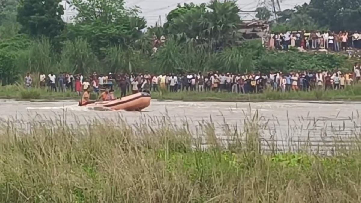 पंचाने नदी बनी मौत का घाट, मूर्ति विसर्जन में डूबे तीन युवक, दो शव मिले, एक अब भी लापता