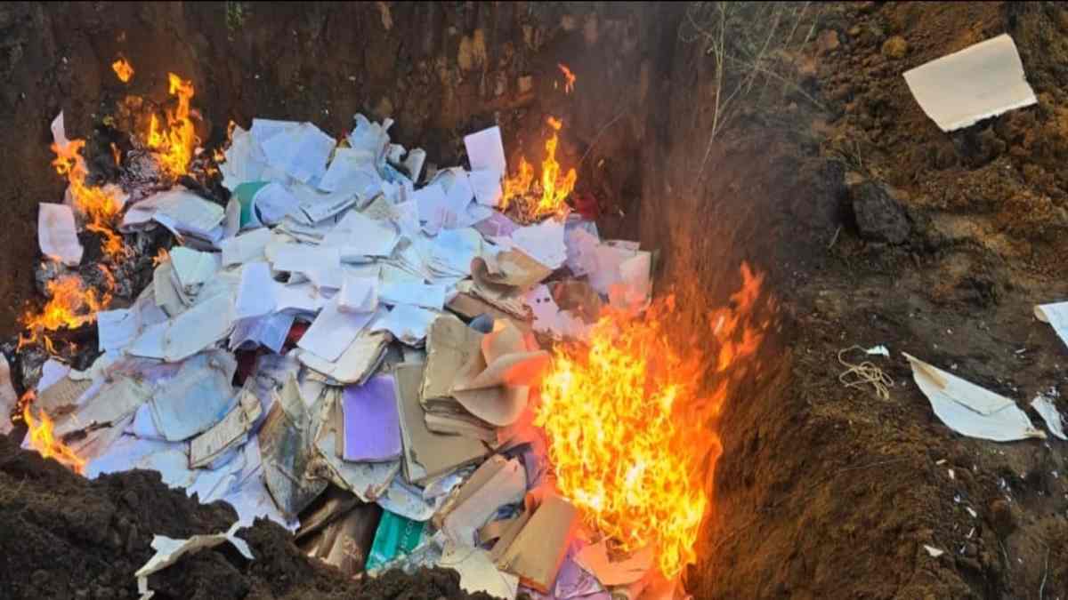 SDOP ऑफिस में अचानक धधकी आग: तेज लपटें देख मचा हड़कंप, बाद में सामने आई सच्चाई तो सबके उड़े होश 