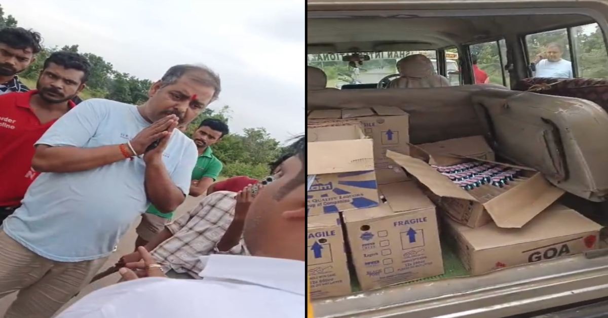 शहडोल में फल फूल रहा नशे का गोरखधंधा ? छत्तीसगढ़ भेजी जा रही शराब को ग्रामीणों ने पकड़ा, ठेकेदार के गुर्गे गाड़ी छीनकर भागे, देखते रह गई आबकारी-पुलिस, VIDEO वायरल
