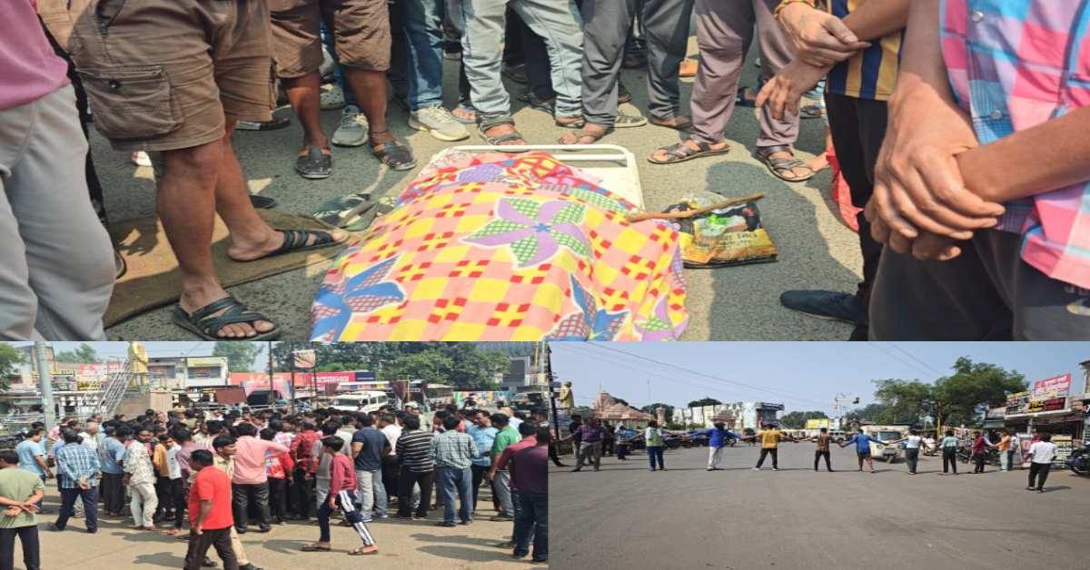 मातम में बदली दिवाली की खुशियां: शहडोल में मालिश करने जा रही वृद्ध महिला को ट्रक ने रौंदा, मौके पर मौत, आक्रोशित लोगों ने किया चक्काजाम