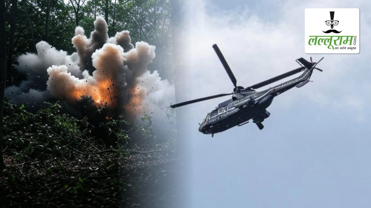 एरिया डोमिनेशन के दौरान नक्सलियों के लगाए IED में हुआ विस्फोट: चपेट में आने से STF जवान घायल, एयरलिफ्ट कर लाया गया रायपुर