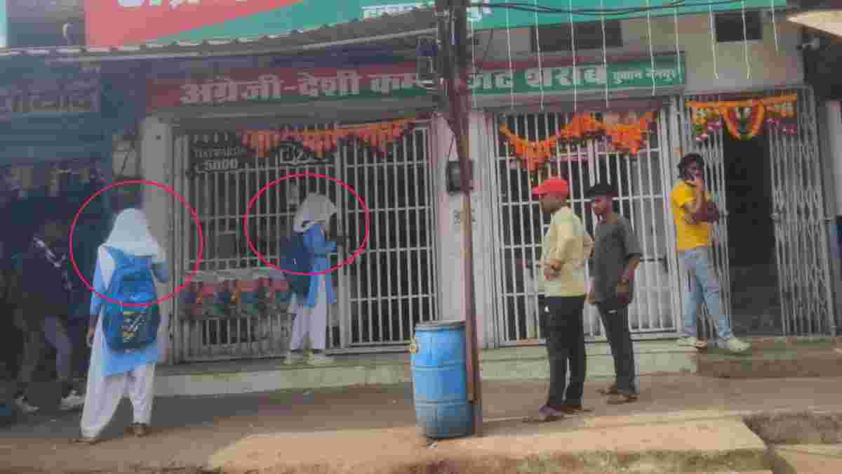 स्कूली छात्राओं के शराब खरीदने का वीडियो वायरल:  कलेक्टर ने दिए जांच के आदेश, SDM ने दुकान का किया निरीक्षण, CCTV फुटेज में स्टूडेंट्स को शराब बेचने की पुष्टि