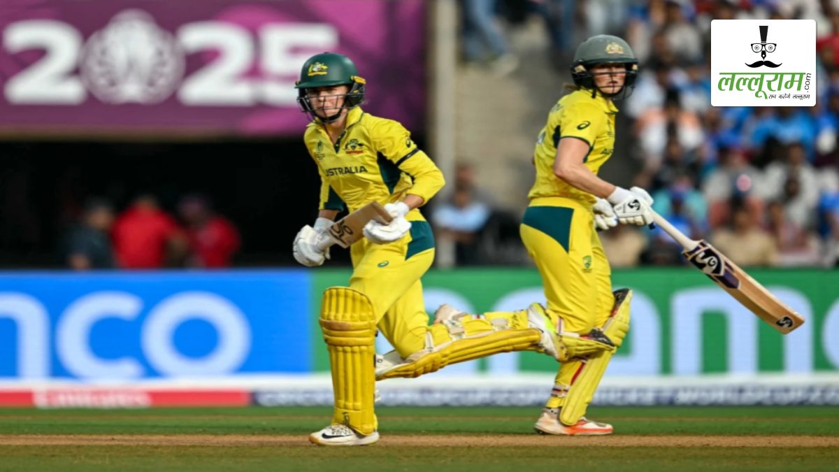 Women’s World Cup 2025 Semifinal 2: ऑस्ट्रेलिया ने भारत को दिया 339 रनों का लक्ष्य, लिचफील्ड ने जड़ा शतक, दीप्ति और चरणी ने चटकाए 2-2 विकेट