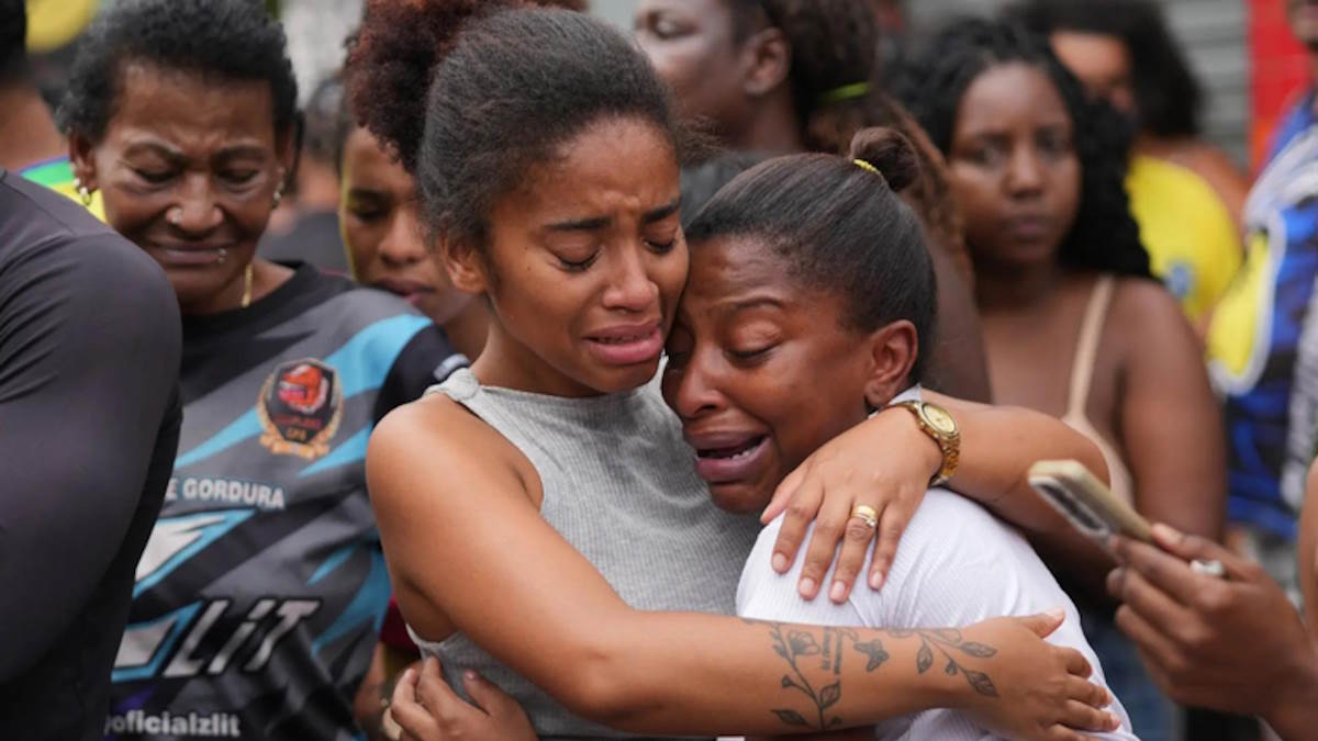 ब्राजील में ड्रग माफिया के खिलाफ सबसे घातक पुलिस अभियान में मारे गए 132 लोग, जानिए पूरा मामला…