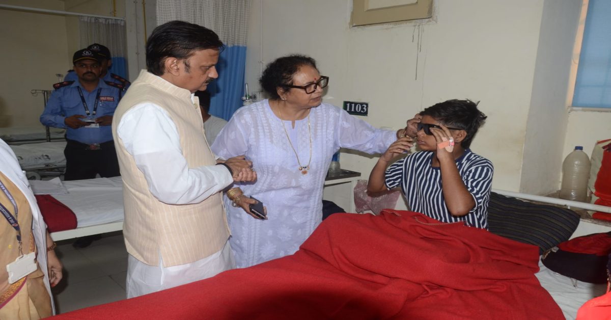 कार्बाइड गन मामले में होगा बड़ा एक्शन: स्वास्थ्य मंत्री ने दोषियों पर कठोर कार्रवाई के दिए निर्देश, नेता प्रतिपक्ष ने पीड़ितों का जाना हालचाल