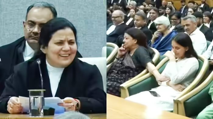 ‘तुम रोना मत, नहीं तो…’ विदाई भाषण में अपनी बेटी को देख रो पड़ीं जस्टिस तारा गंजू, युवा वकीलों को दी खास सलाह