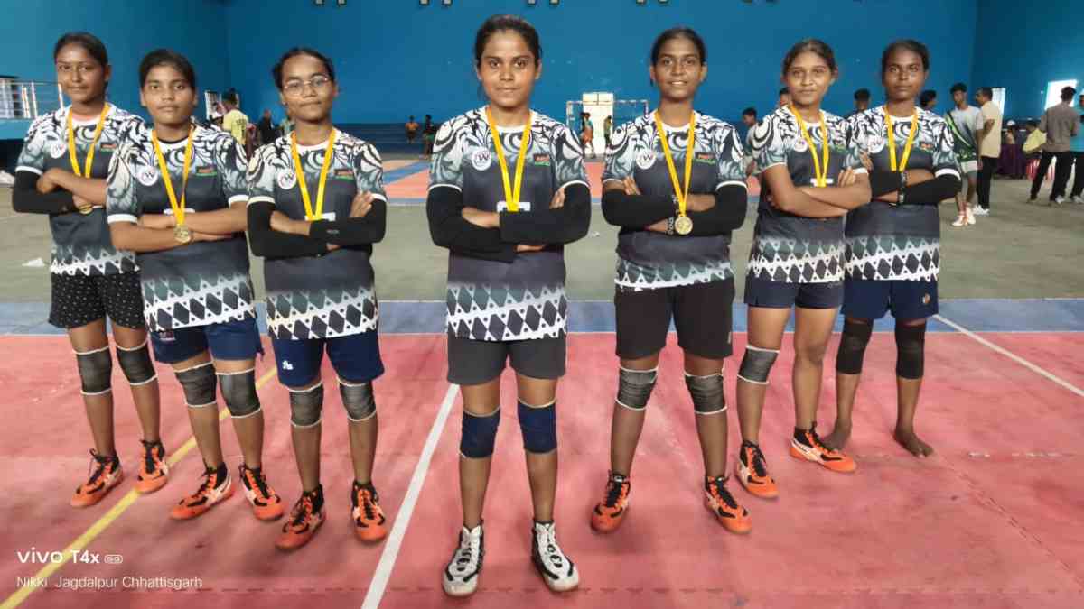 Dav National Sports का समापन : अंडर 17 कबड्डी में डीएवी मुख्यमंत्री पब्लिक स्कूल जांता की टीम ने जीता स्वर्ण पदक