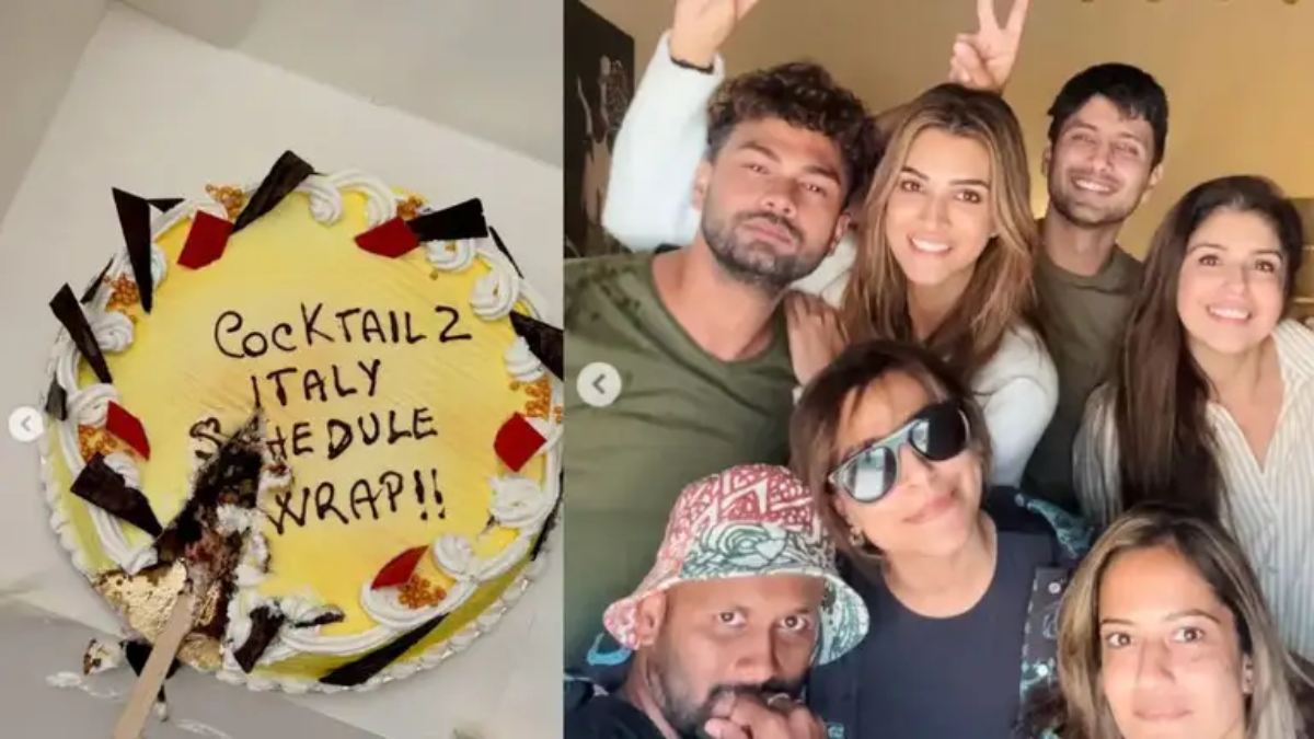 Kriti Sanon ने इटली में पूरी की Cocktail 2 की शूटिंग, टीम के साथ एक्ट्रेस ने शेयर किया फोटो …