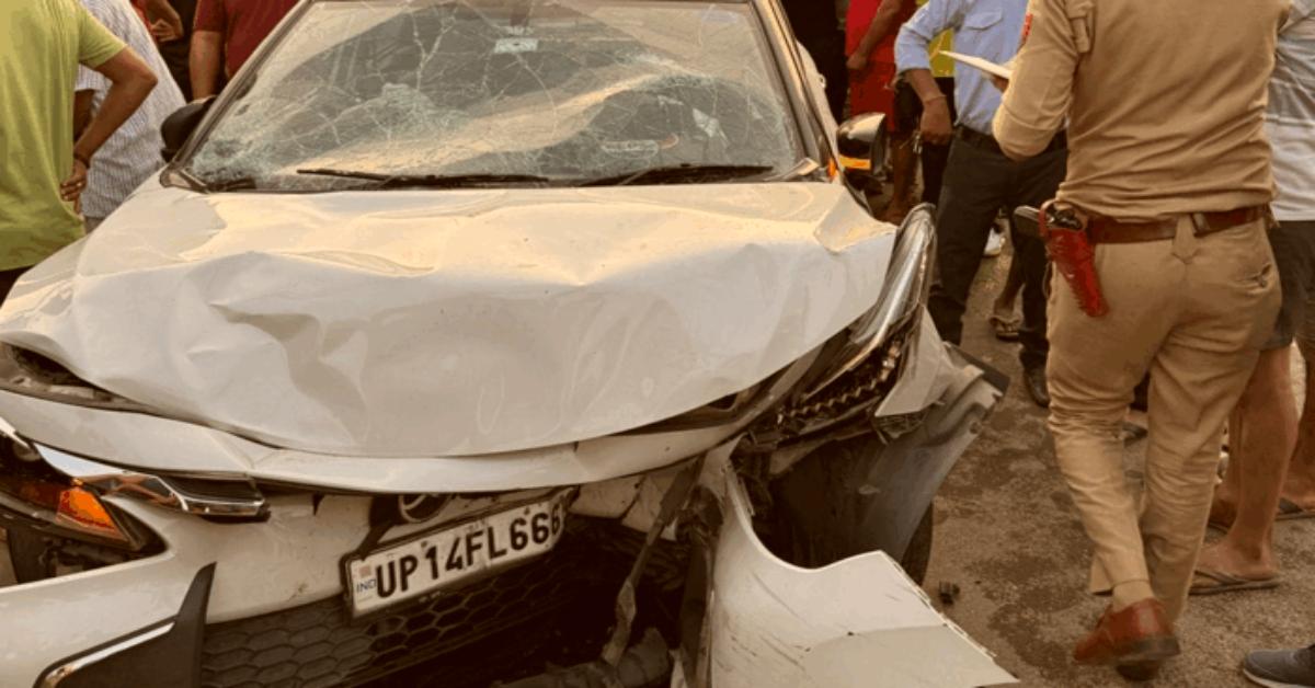 मौत की मार्निंग वॉकः तेज रफ्तार कार ने 4 लोगों को रौंदा, 2 की मौके पर उखड़ी सांसें, 2 लड़ रहे जिंदगी की जंग