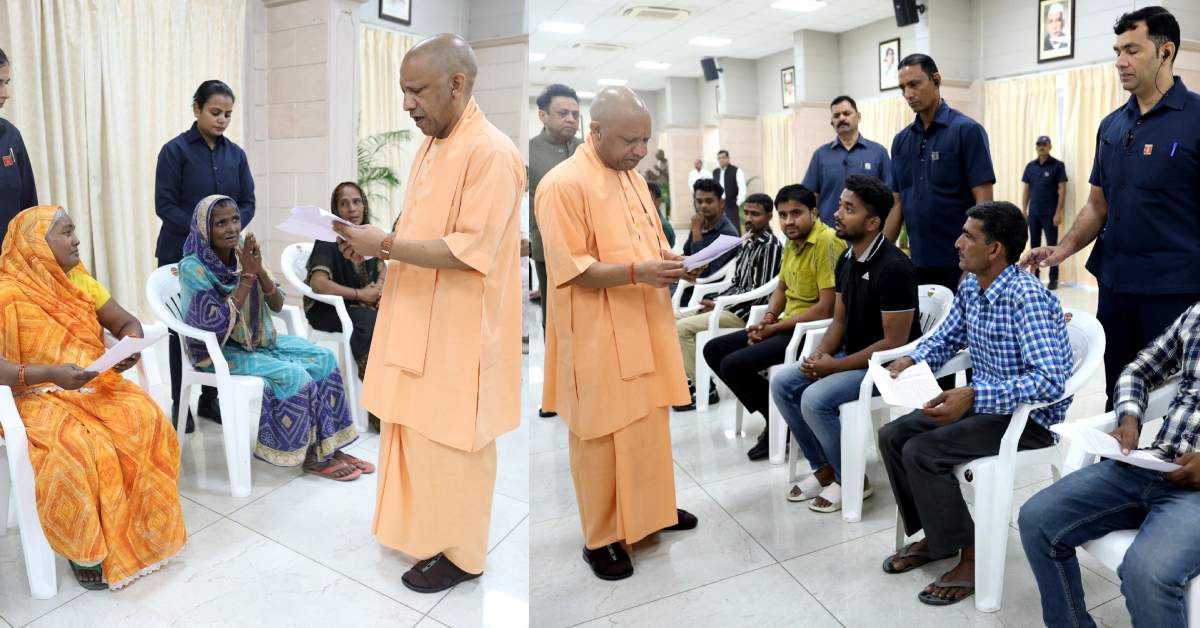 सीएम योगी ने किया ‘जनता दर्शन’ : मुख्यमंत्री आवास पहुंचे फरियादियों की सुनी समस्याएं, अधिकारियों को दिए निराकरण के निर्देश