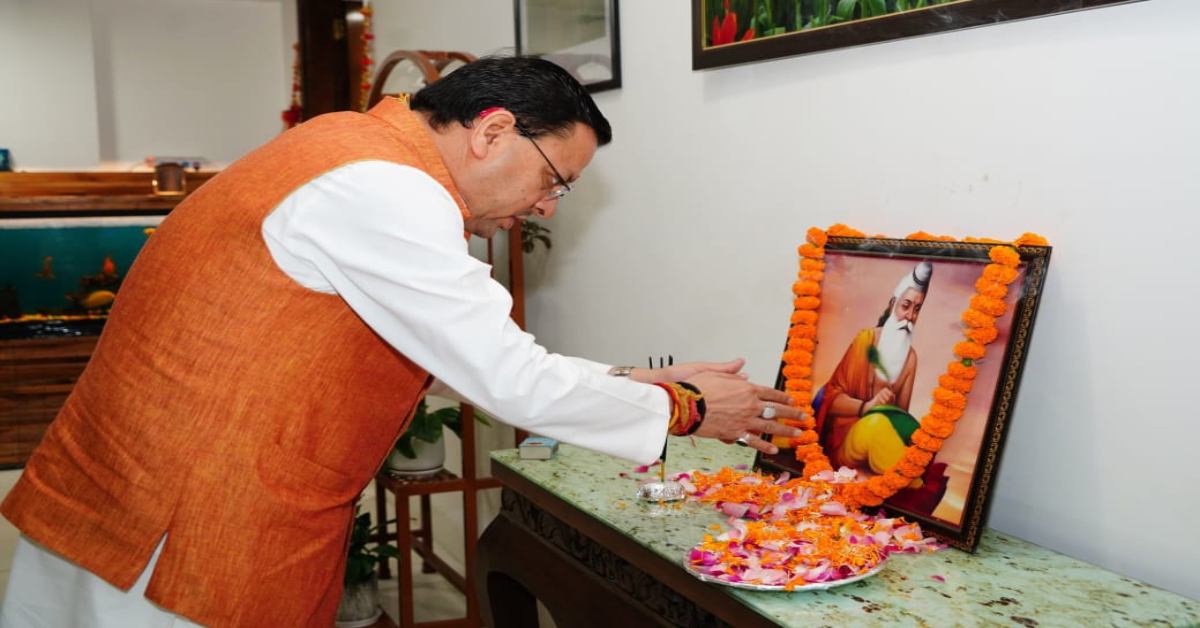 महर्षि वाल्मीकि की जयंती पर CM धामी ने श्रद्धा-सुमन अर्पित कर किया स्मरण, कहा- आदिकवि की रचनाओं से हमें…