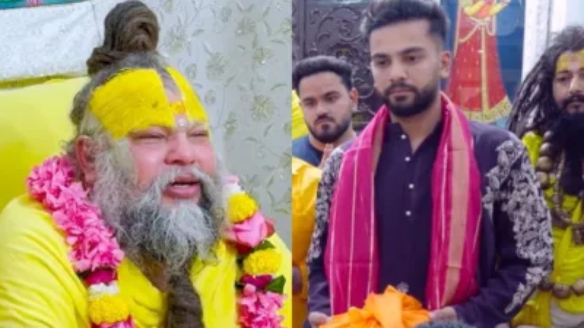 वृंदावन में प्रेमानंद जी महाराज से मिले Elvish Yadav,  संत की बात सुनकर हुए भावुक …