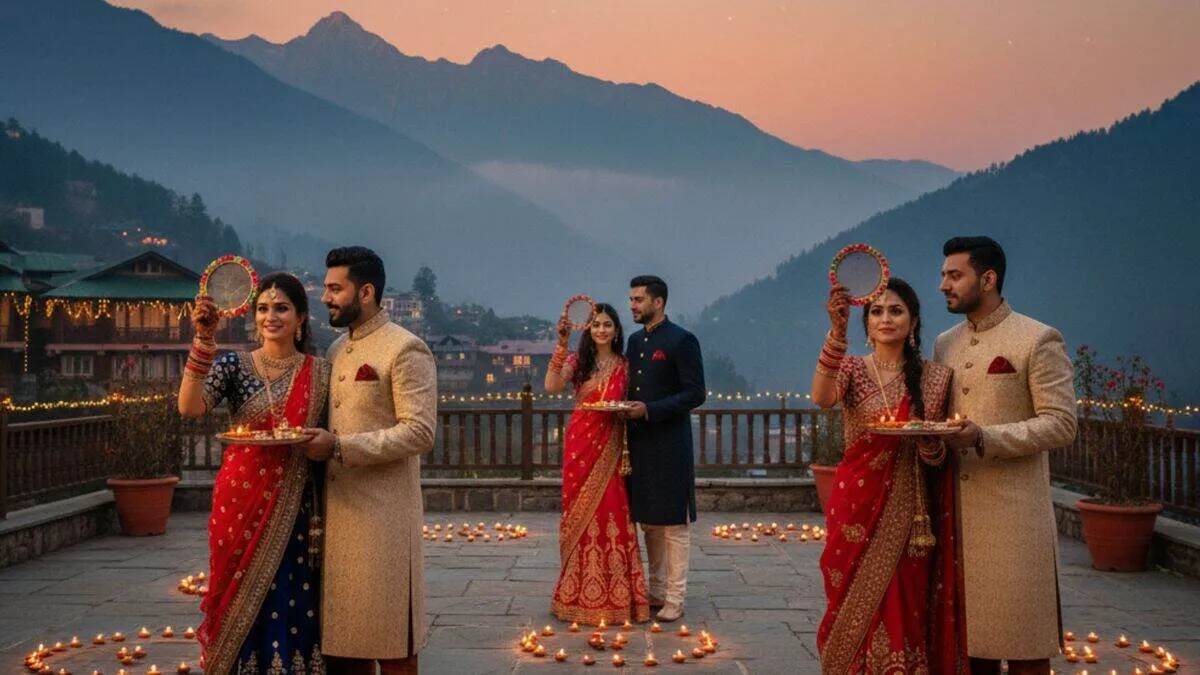 करवाचौथ बना कपल्स का मिनी-वेकेशन, डेस्टिनेशन पूजा का बढ़ा ट्रेंड