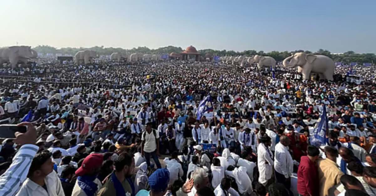 BSP की महारैली में शामिल होने आए बुजुर्ग की मौत