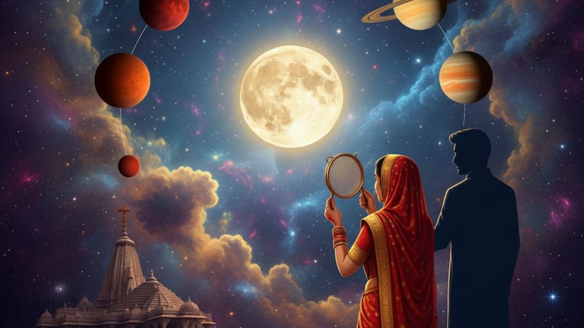 करवा चौथ व्रत: केवल पति की लंबी उम्र नहीं, ग्रहों के दोष मिटाने का भी शक्तिशाली योग