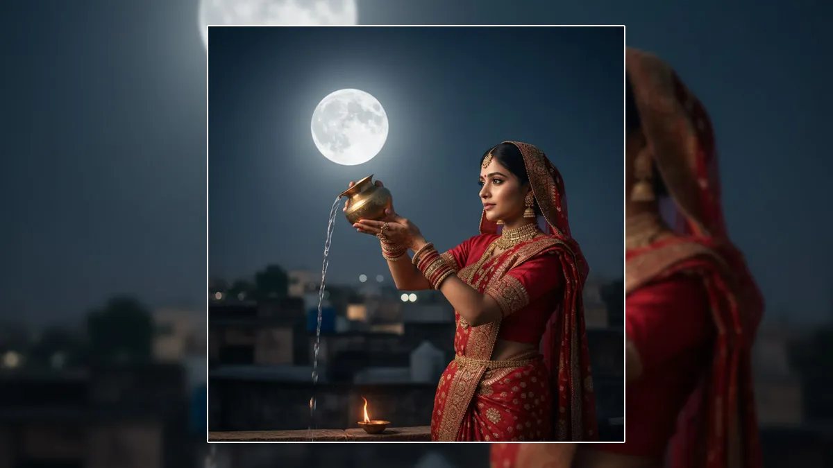 करवा चौथ व्रत: चांद को अर्घ्य देते समय रखें ये बातें ध्यान में, गलती से भी न करें ये चूक