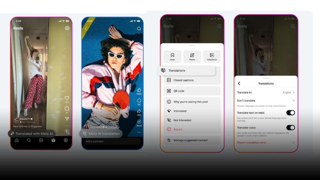 Instagram Reels AI Dubbing