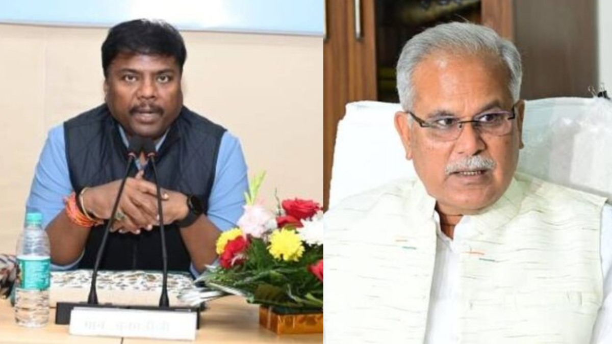 210 नक्सलियों का समर्पण : मंत्री केदार कश्यप ने भूपेश बघेल पर कसा तंज, कहा- ‘तारीफ के लिए शुक्रिया, लेकिन क्या ये कांग्रेस का अधिकृत बयान है’
