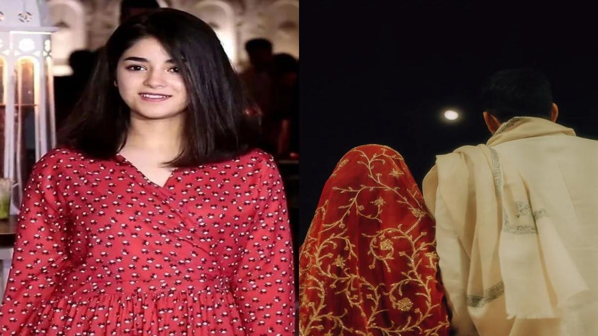 Dangal की छोटी गीता फोगाट ने किया निकाह, एक्ट्रेस Zaira Wasim ने शेयर की फोटो …
