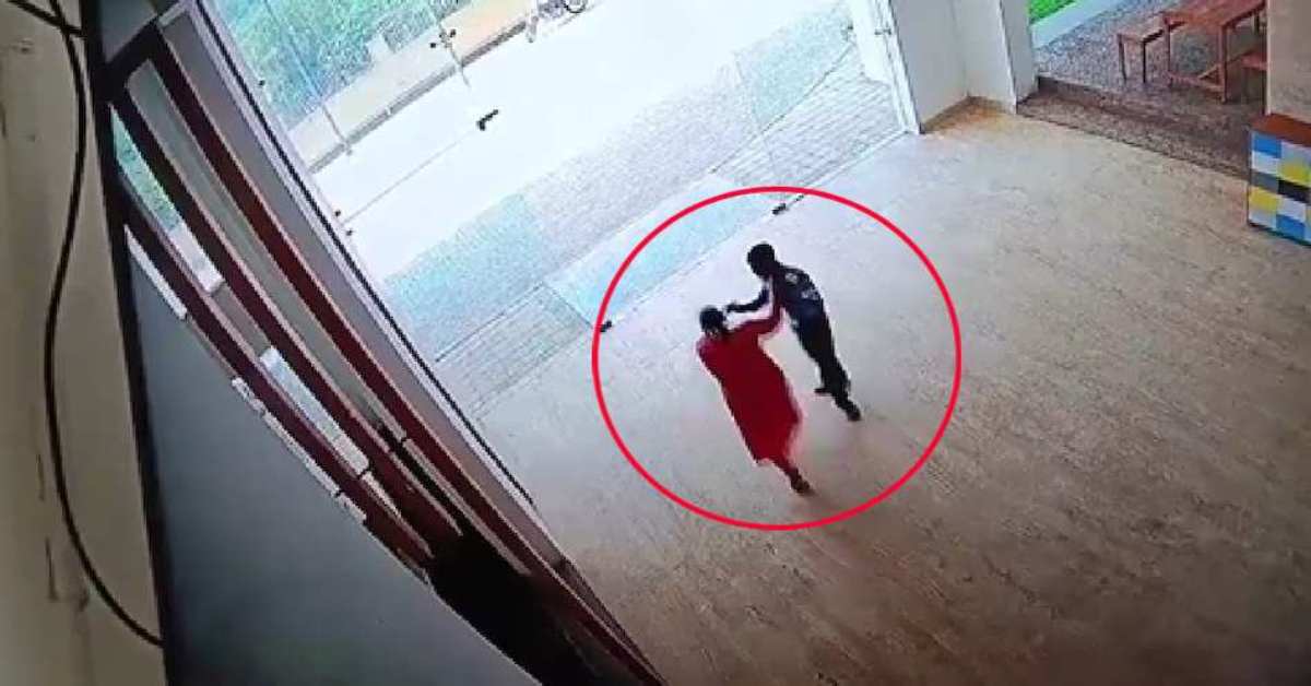 मैडम महिला हैं तो कुछ भी करेंगी? सेक्योरिटी गार्ड पर थप्पड़ों की बारिश, कॉलर खींचकर जमकर पीटा, VIDEO वायरल