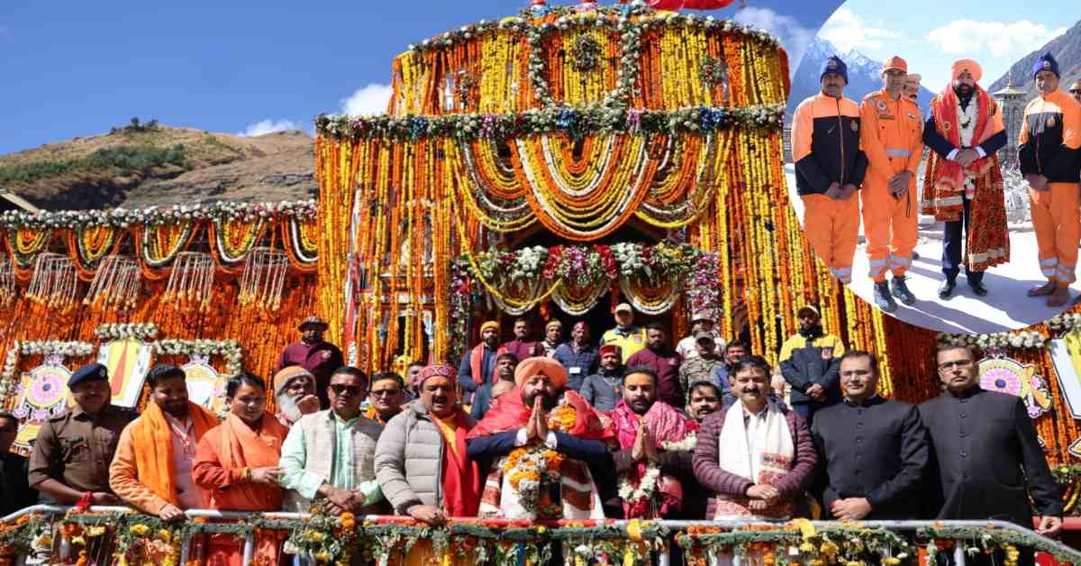 बदरीनाथ और केदारनाथ धाम पहुंचे राज्यपाल, मंदिर में की पूजा-अर्चना, लोकमंगल की कामना