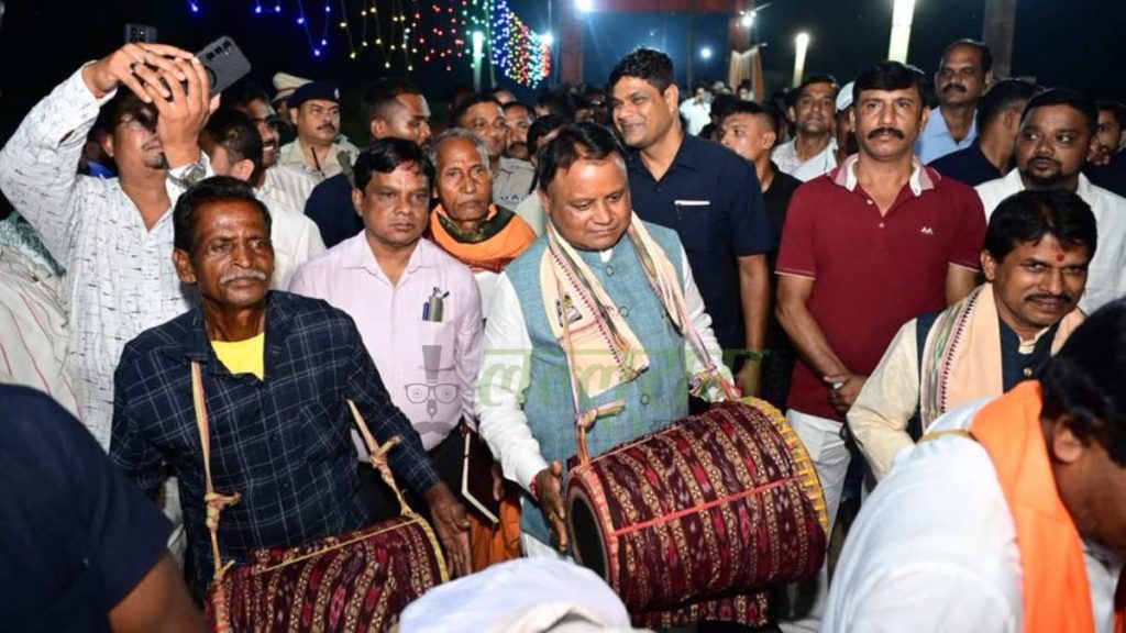 CM Mohan Majhi Diwali Celebration