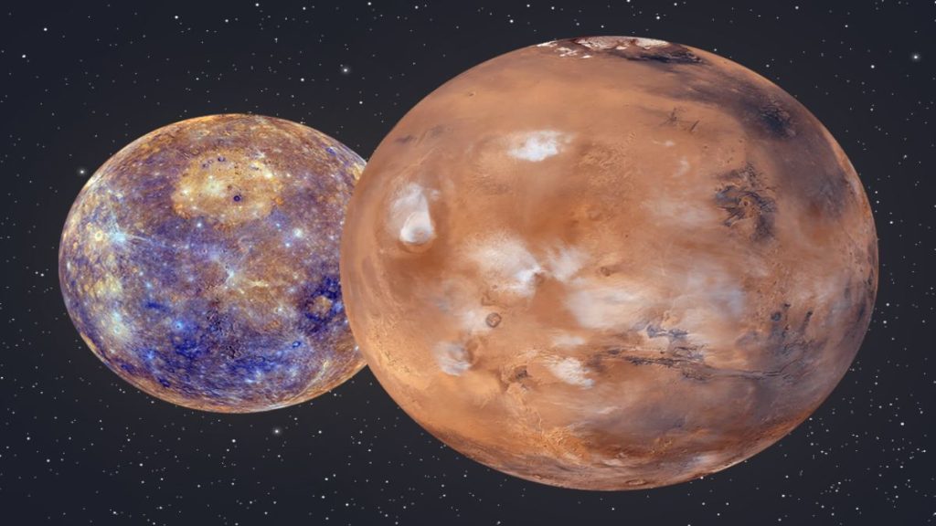 Mars Mercury Conjunction 2025