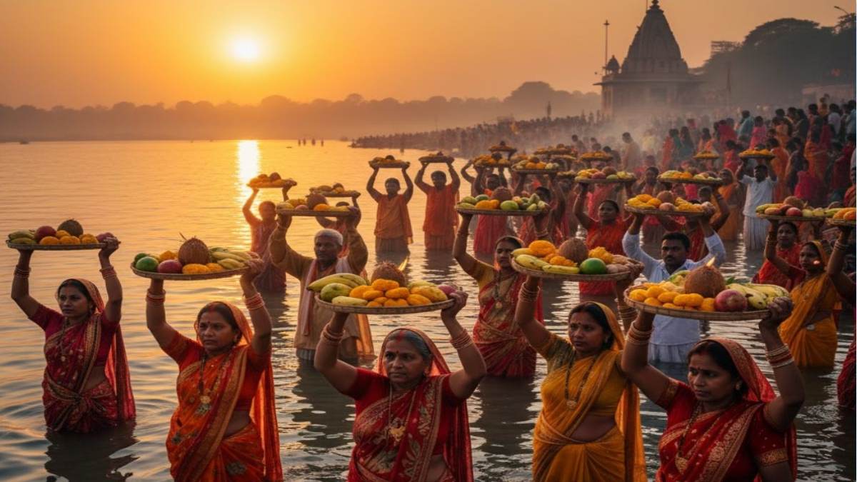 Chhath Puja 2025 : छठ पूजा का तीसरा दिन आज, डूबते सूर्य को अर्ध्य देंगी व्रती महिलाएं …