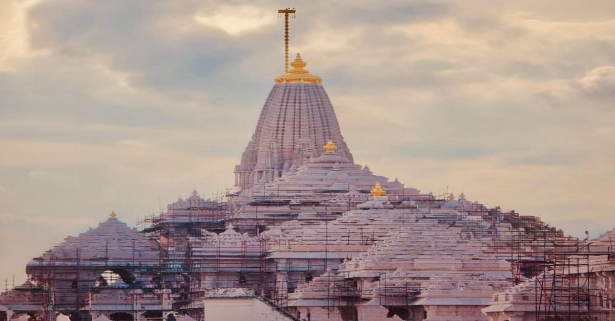 पूरा हुआ श्रीराम मंदिर का निर्माण कार्य, मुख्य मंदिर समेत इन मंदिरों पर स्थापित किया गया कलश और ध्वजदंड