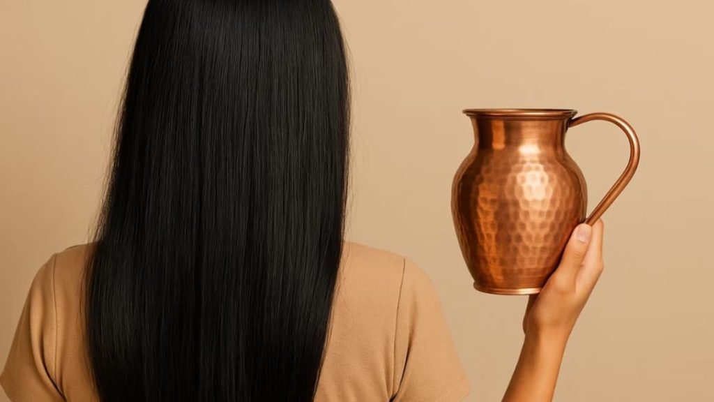 Copper Water for White Hair