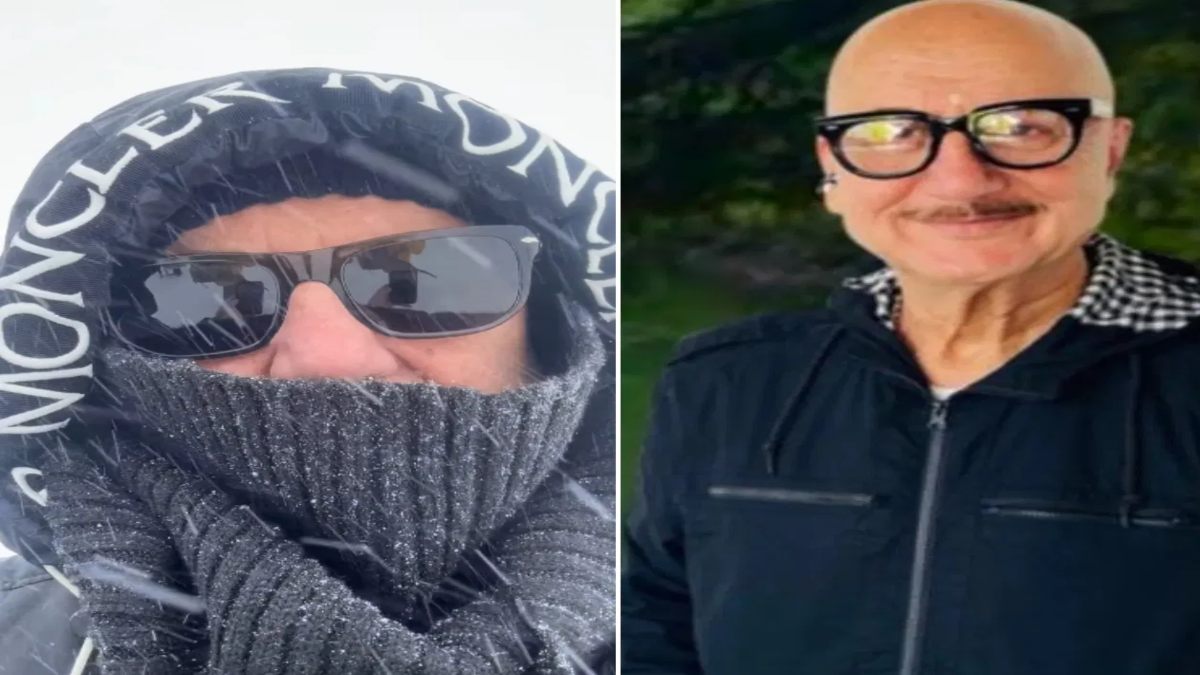 Anupam Kher ने स्विट्जरलैंड से शेयर किया एक खास वीडियो, ठंड शुट करने वाले स्टार्स को किया सलाम …