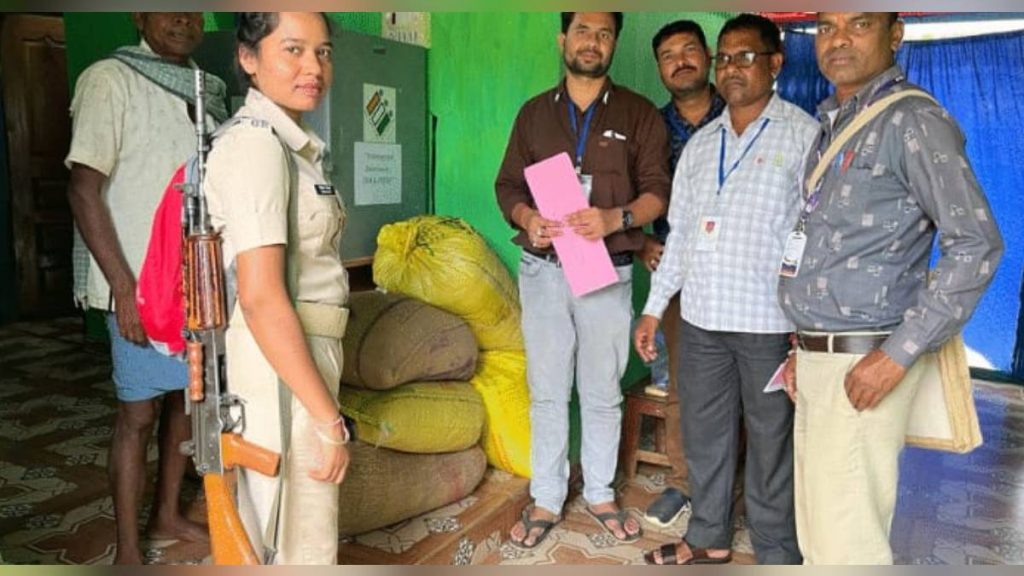 Nuapada Bypoll 2025 Home Voting for Disabled Voters