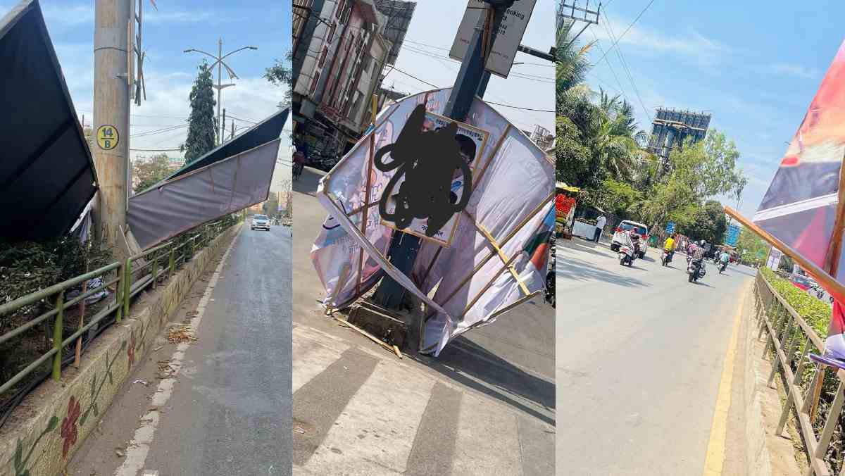 ‘नो फ्लैक्स जोन’ बना मजाक : हर महीने 8-10 लाख खर्च, फिर भी सड़कों पर फ्लैक्स की भरमार, राजनीतिक दबाव में अटकी कार्रवाई